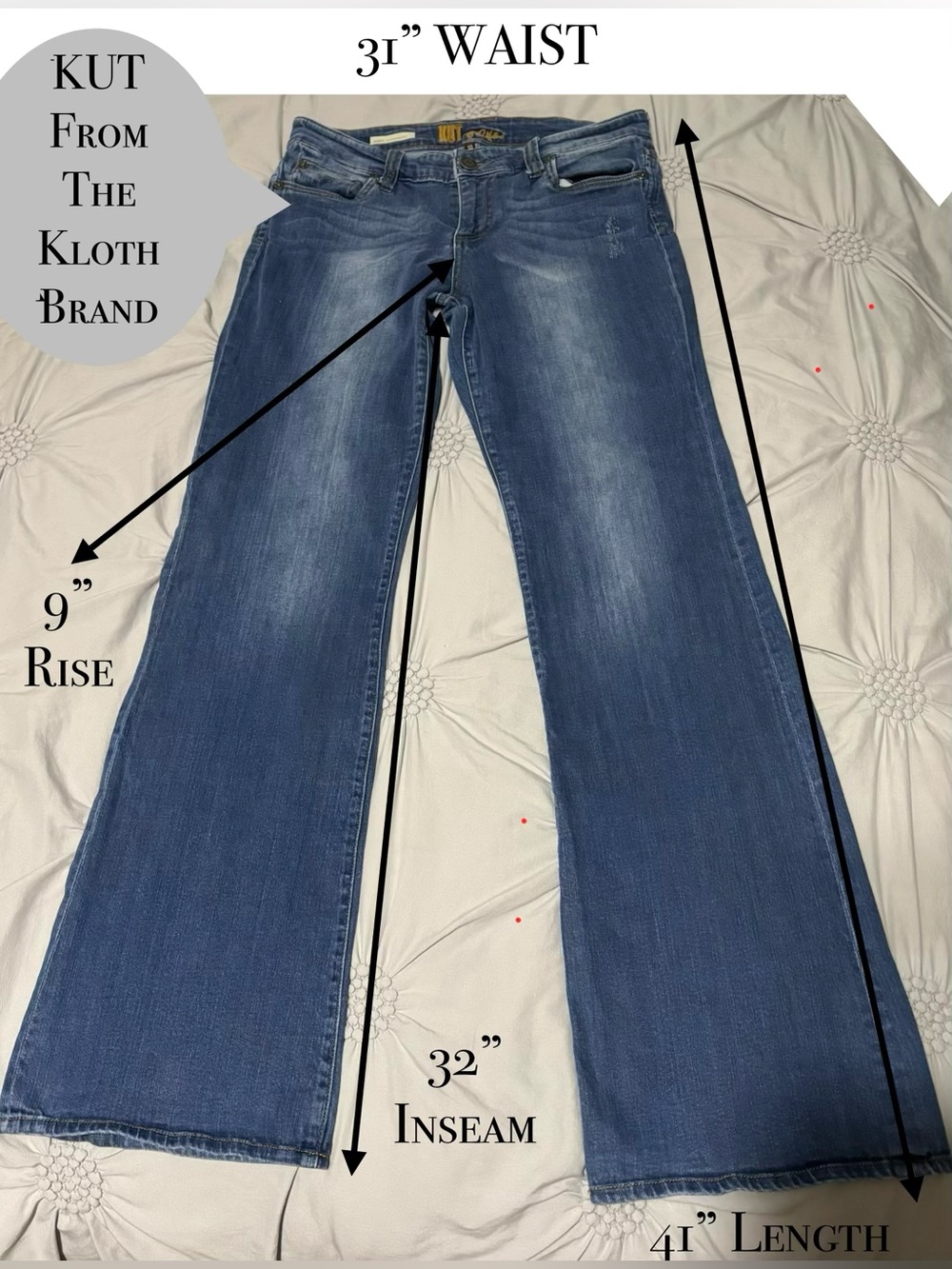 Women’s NICOLE High Rise Bootcut Jeans from Kut from the Kloth